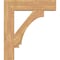 Ekena Millwork Imperial Block Smooth Bracket, Western Red Cedar, 5 1/2"W x 28"D x 32"H BKT06X28X32IMP05SWR - alternate 2